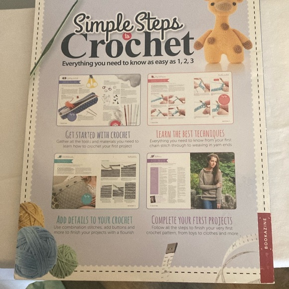 Simple Steps to Crochet Book - Picture 2 of 8